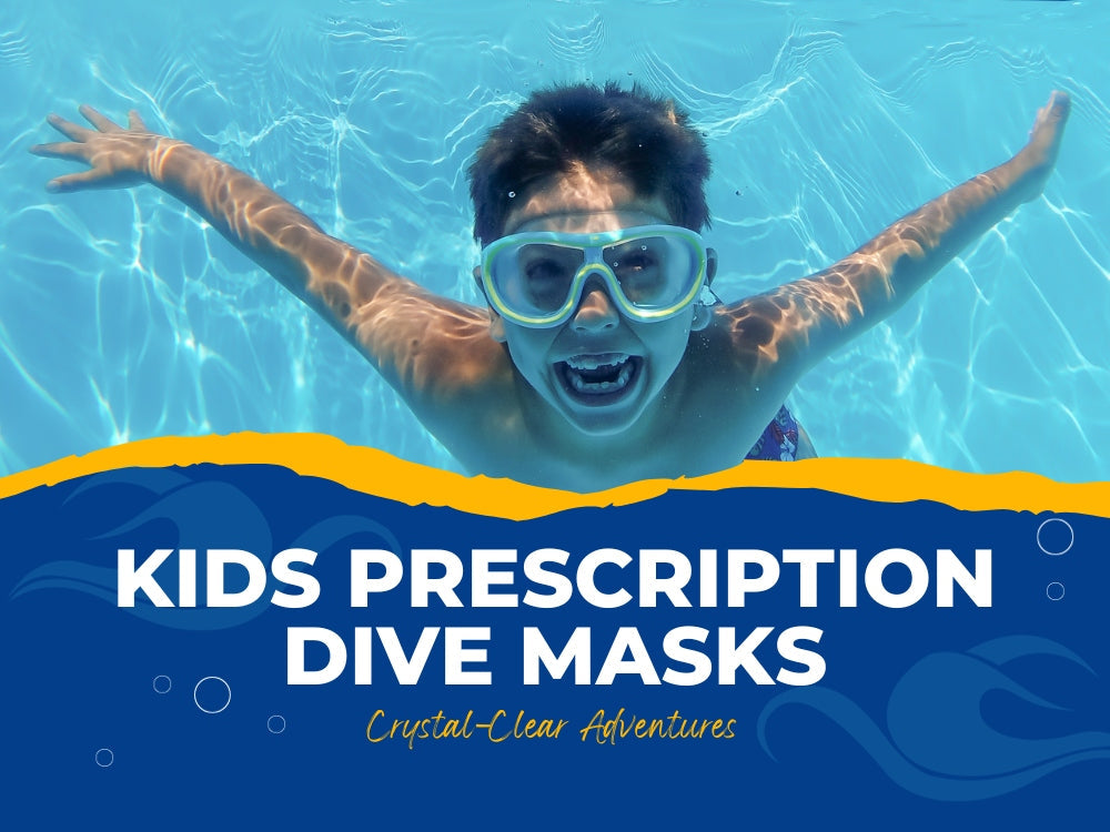 Kids Prescription Dive Masks for Crystal-Clear Adventures