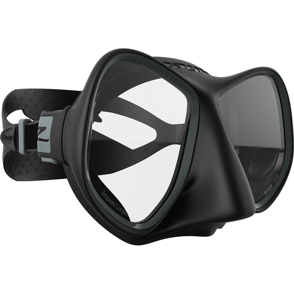 Zeagle Scope Dual Diving Mask Black Aqua