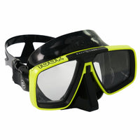 Aqualung Look Diving Mask Black Yellow