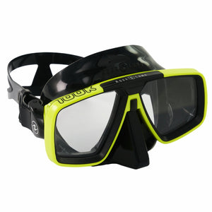 Aqualung Look Diving Mask Black Yellow