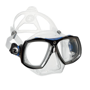 Aqualung Look 2 Midi Diving Mask Transparent Blue