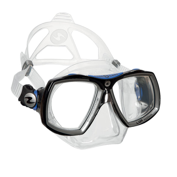 Aqualung Look 2 Midi Diving Mask Transparent Blue