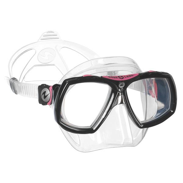Aqualung Look 2 Midi Diving Mask Transparent Pink
