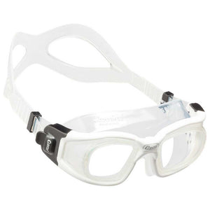 Cressi Galileo Swimming Goggles Transparent White
