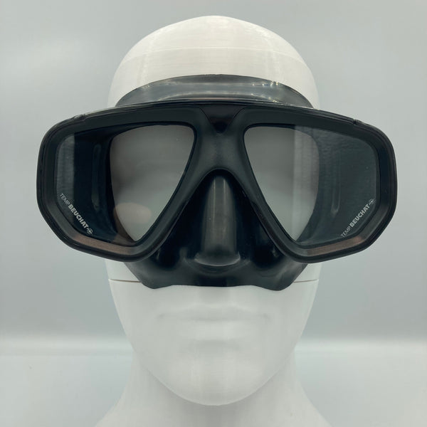 Beuchat Strato Rubber 2 Diving Mask Black