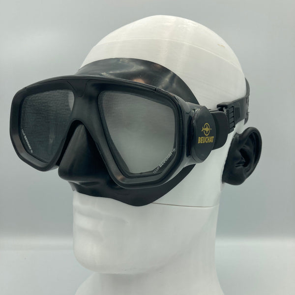 Beuchat Strato Rubber 2 Diving Mask Black