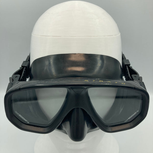 Beuchat Strato Rubber 2 Diving Mask Black