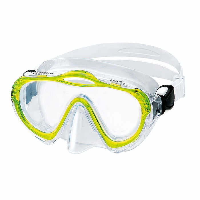 Mares Aquazone Sharky Junior Diving Mask Yellow