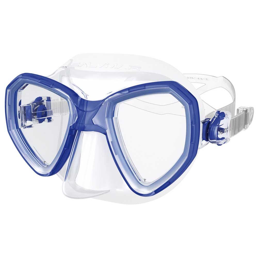 Salvimar Morpheus Diving Mask Transparent Blue | Prescription Dive Mask