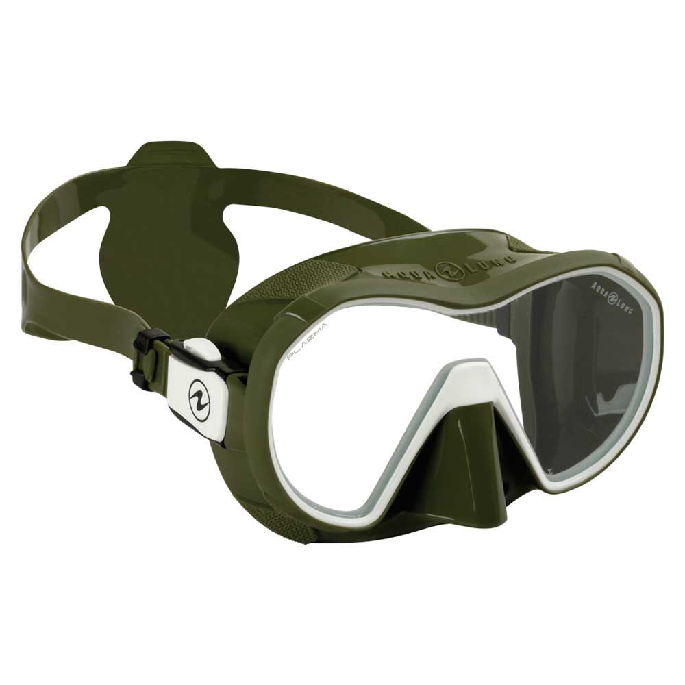 Aqualung Plazma Diving Mask Olive White